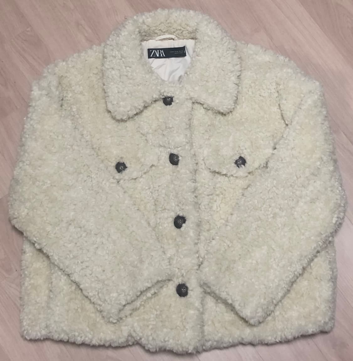 자라 양털 시어링 자켓 상품이미지1
