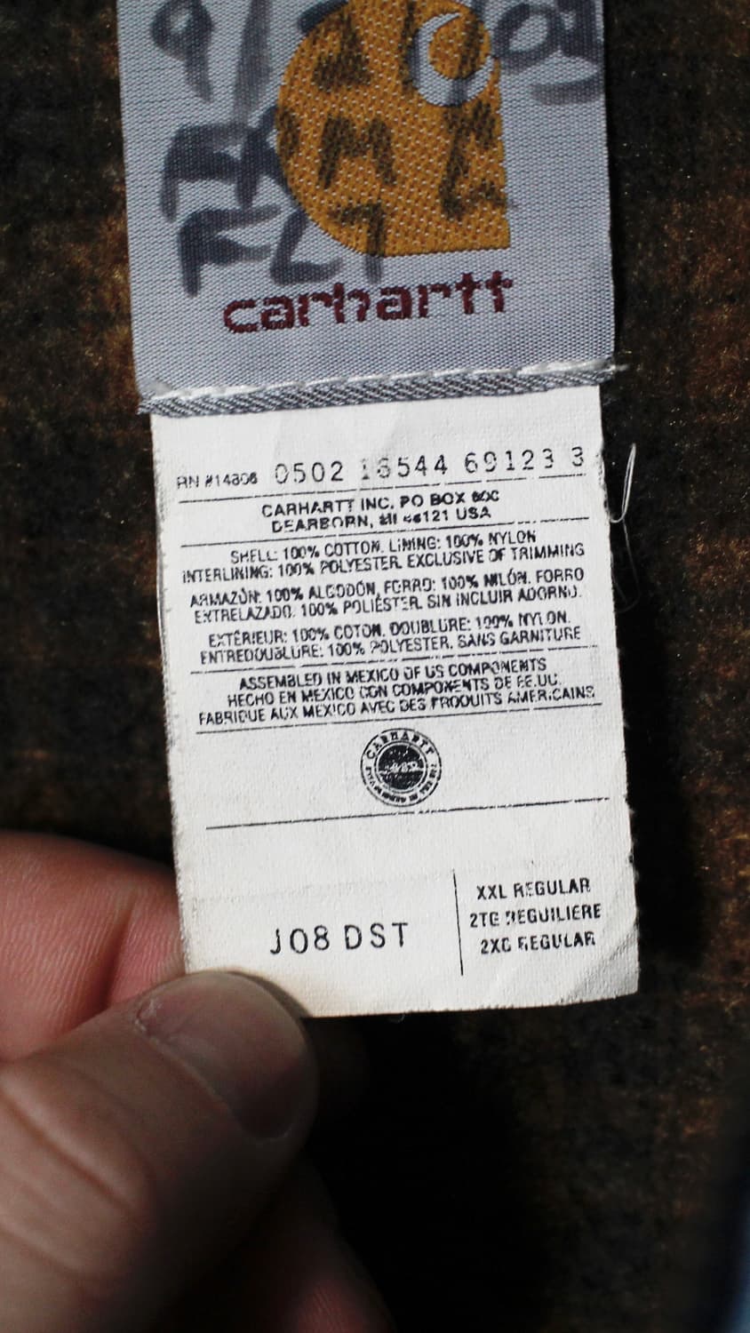 칼하트 Carhartt 00's J08 DST Denim Active 상품이미지8