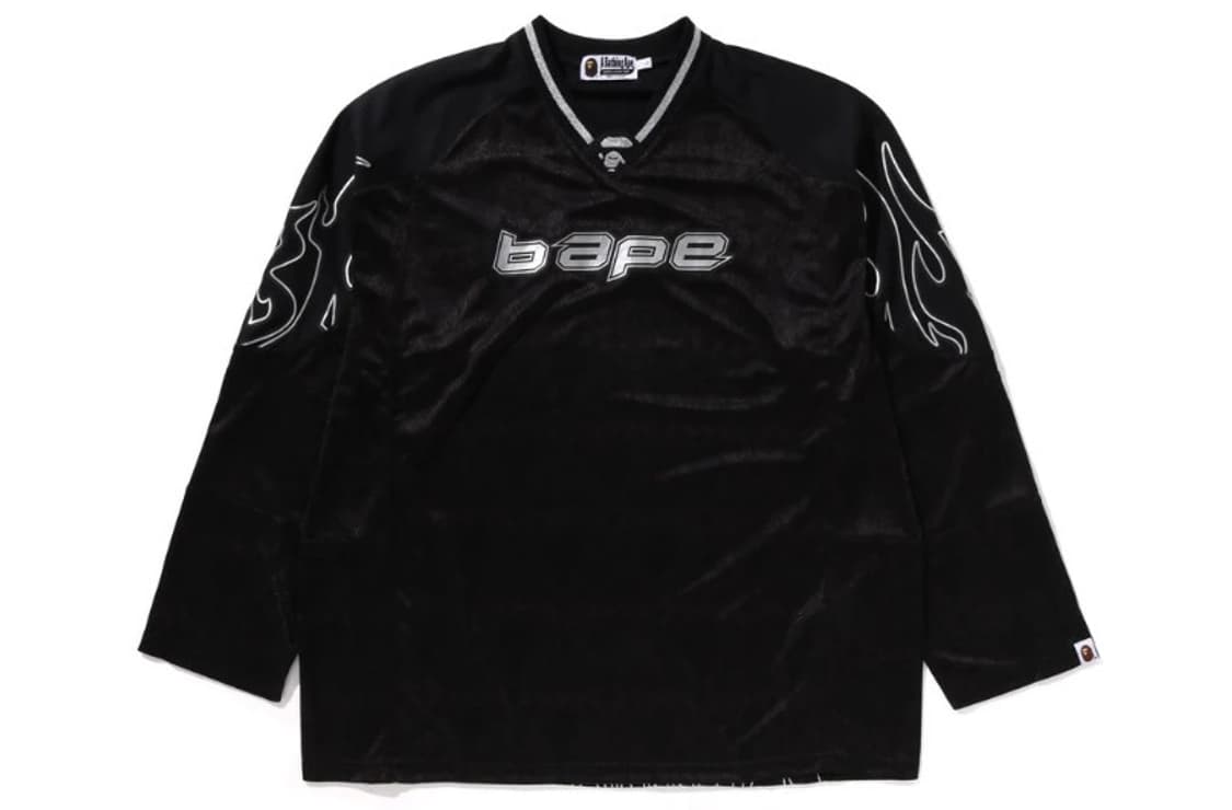 베이프 플레임 풋볼 져지 상품이미지1