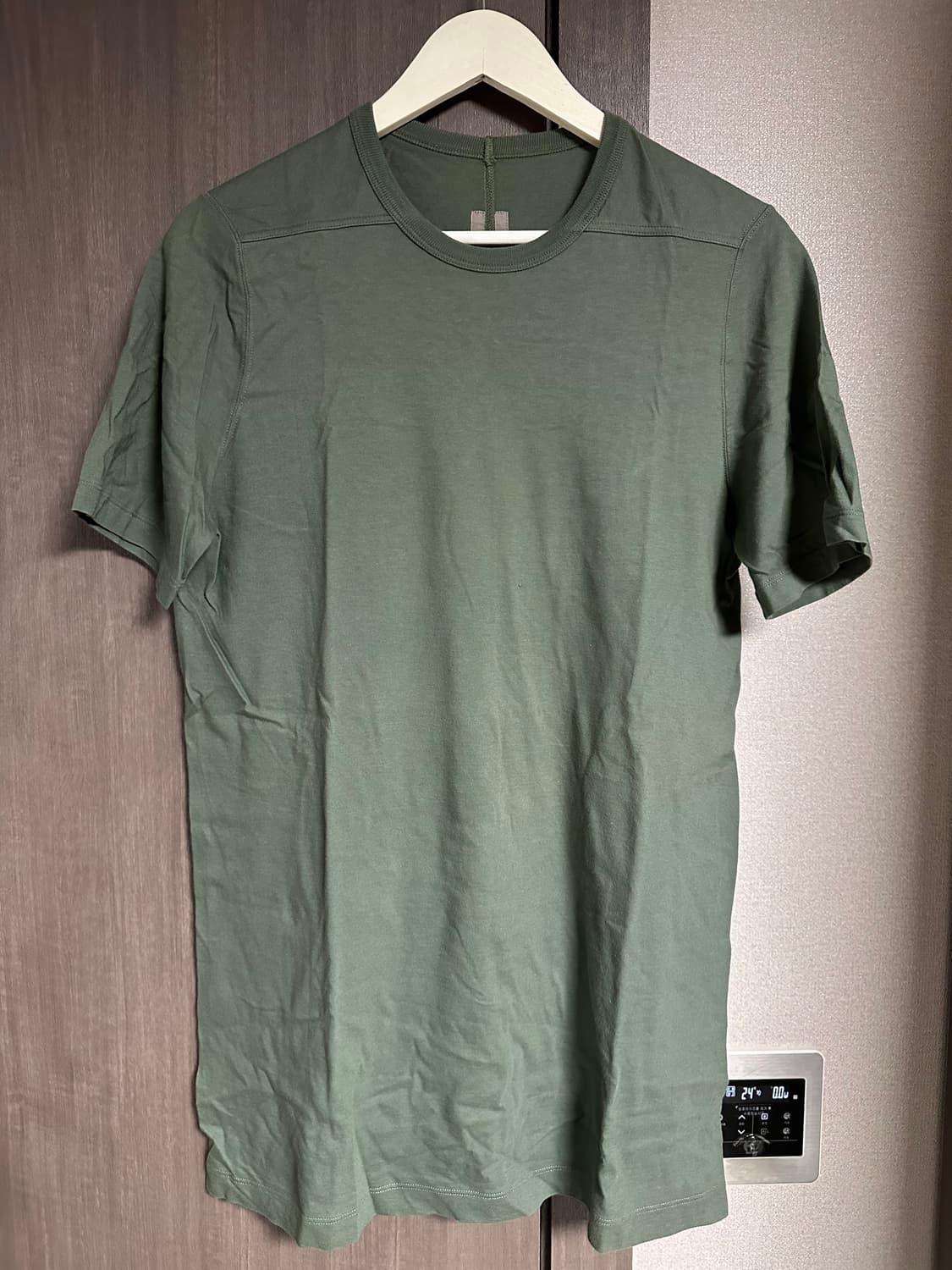 릭오웬스 남성 블랙 반팔티 XL 새상품 상품이미지2