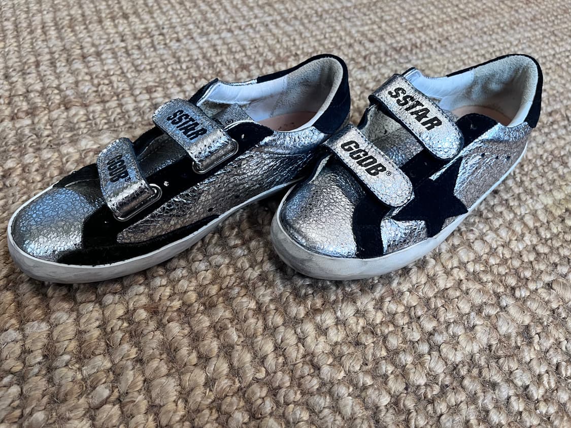 골든구스 키즈 슈퍼스타메탈실버 33사이즈 상품이미지2