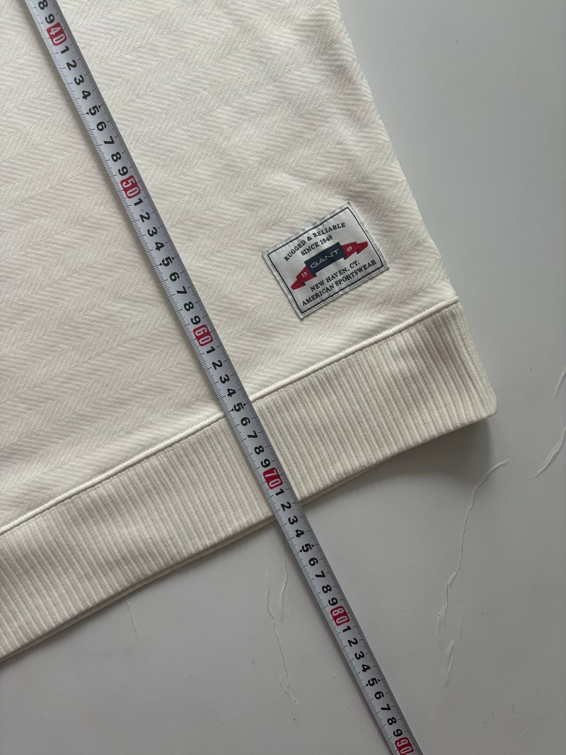 GANT 간트 헤링본 빅로고 오버핏 맨투맨 상품이미지9