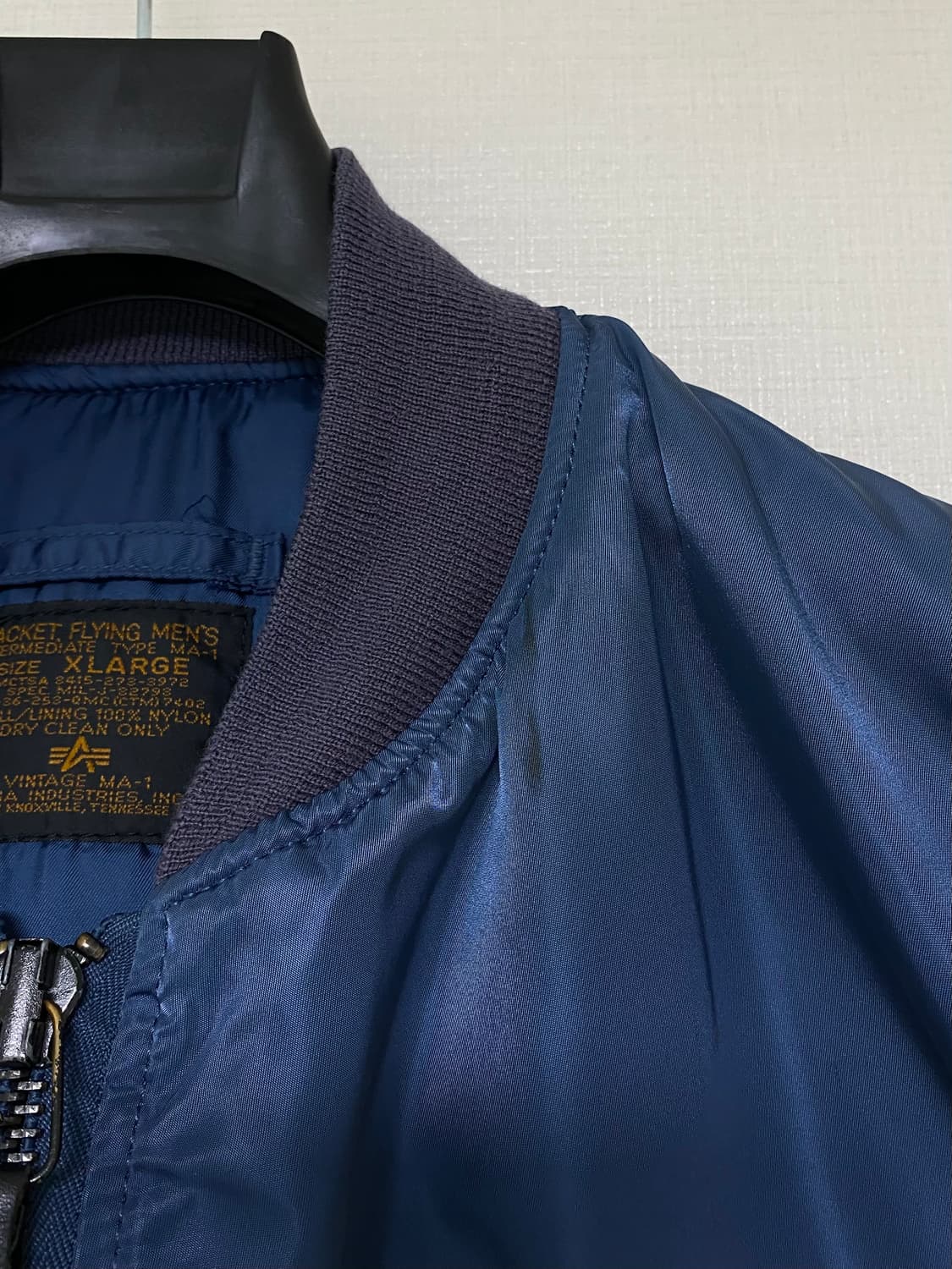 ALPHA INDUSTRIES VINTAGE MA-1 JACKET 상품이미지9