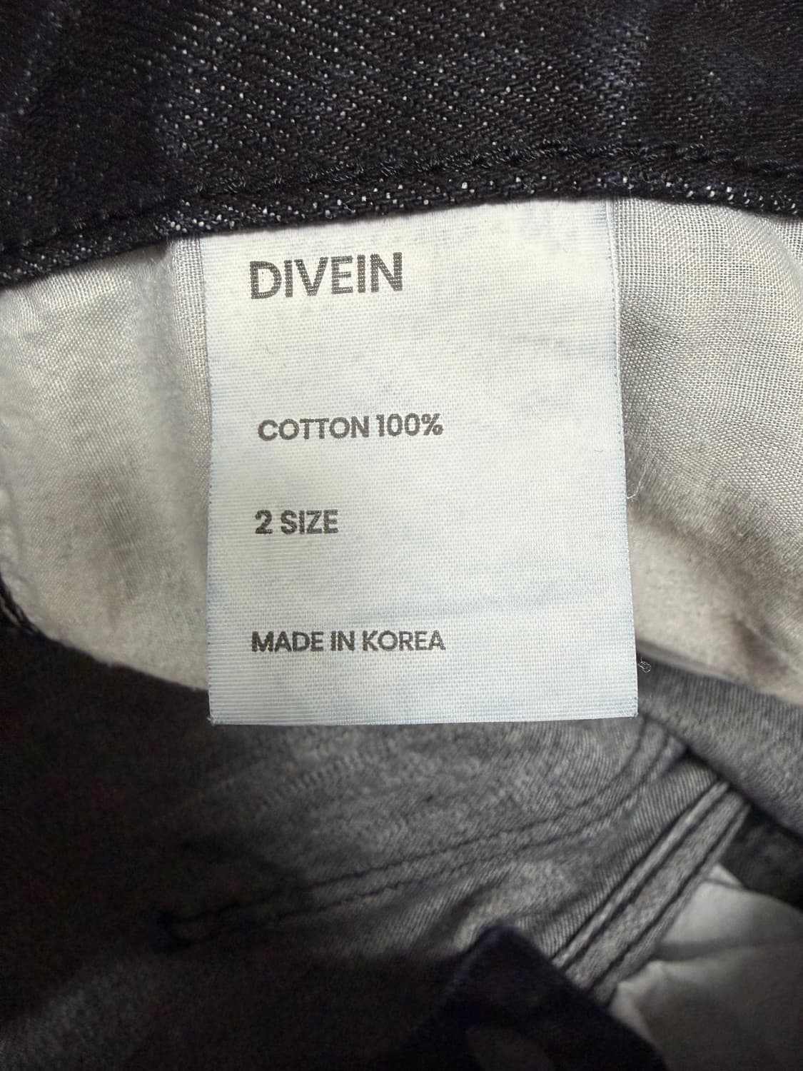 다이브인 포그서비스 와이드 커브드팬츠 2사이즈 상품이미지4