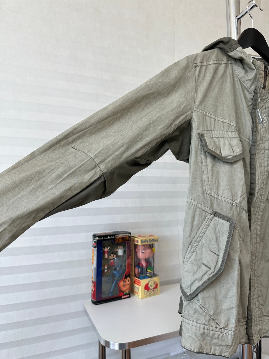 90s 마리떼 프랑소와 저버 유틸리티 자켓 상품이미지4