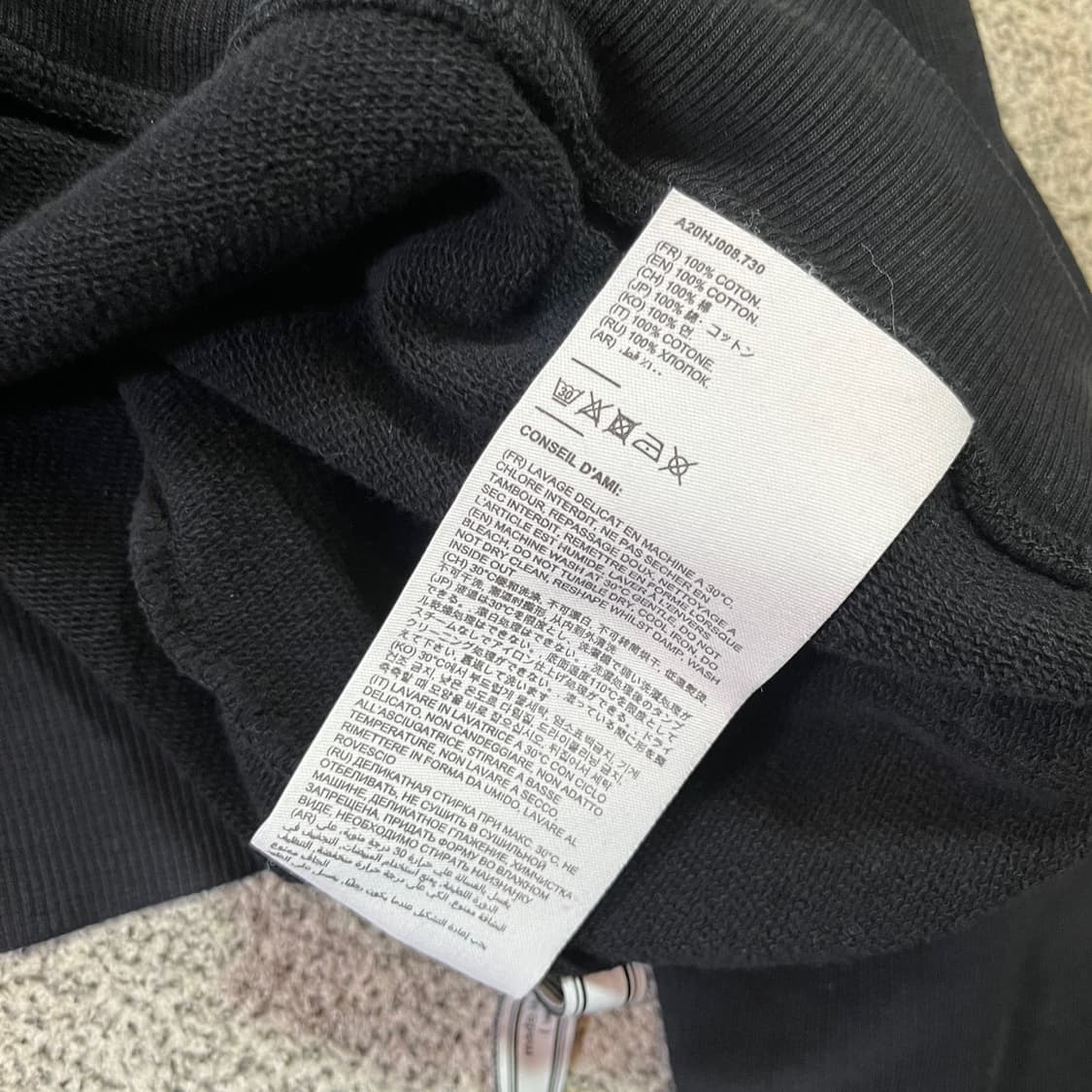 ami 아미 20FW 하트와펜 후드티 상품이미지6