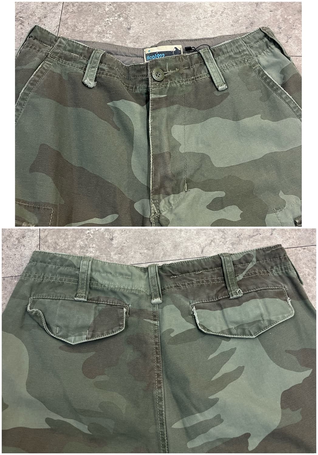 빈티지 Hco 1922 카모 카고 하프 팬츠 #csz3383 상품이미지7