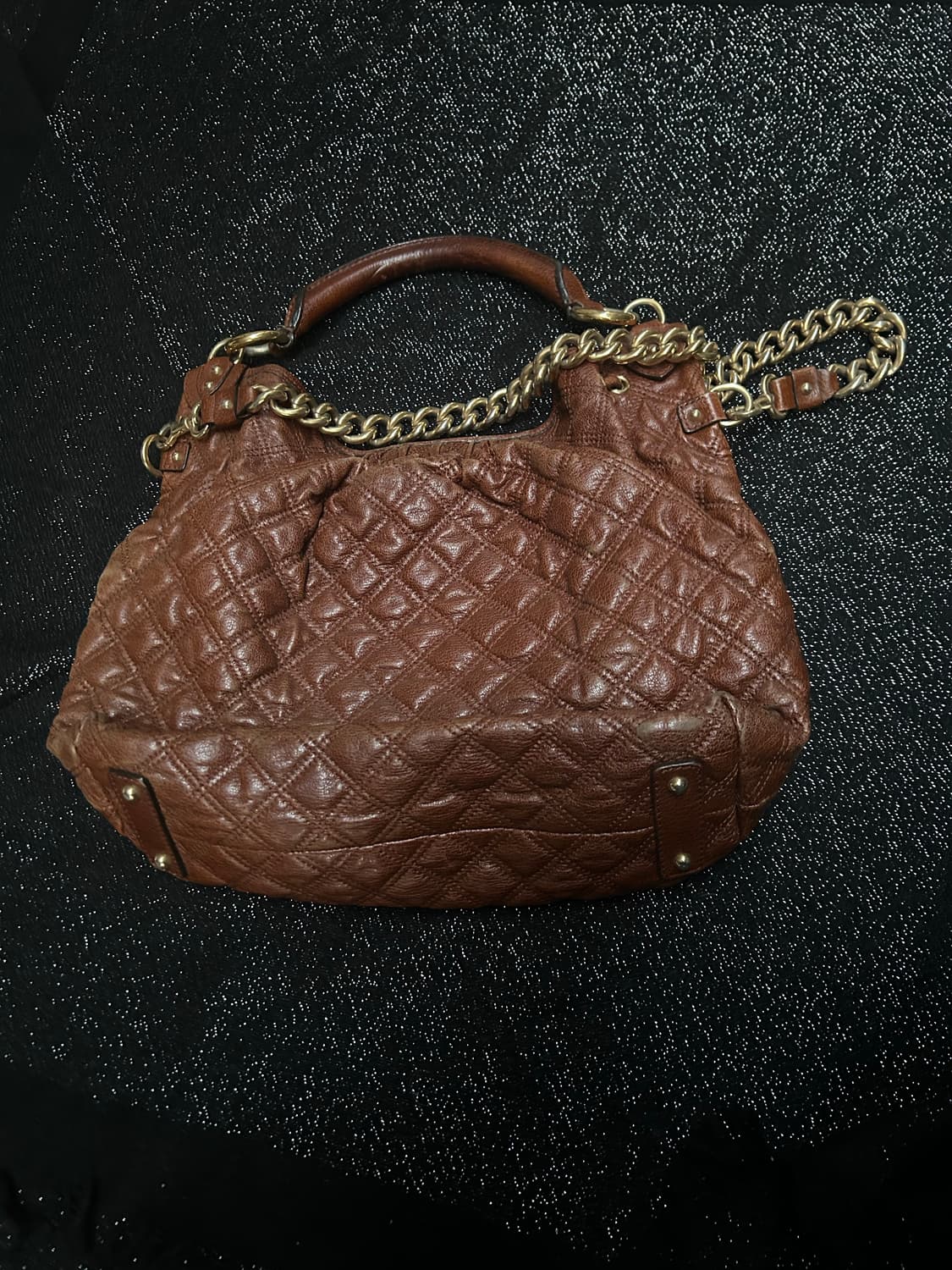 *Rare* 2000s MARC JACOBS 브라운 레더 숄더백 상품이미지3