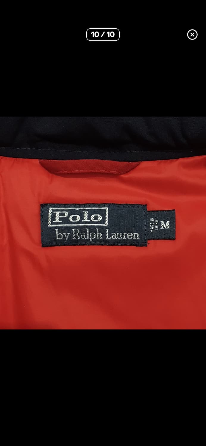 폴로 레이싱 패딩 브리티쉬 레드 m 상품이미지6