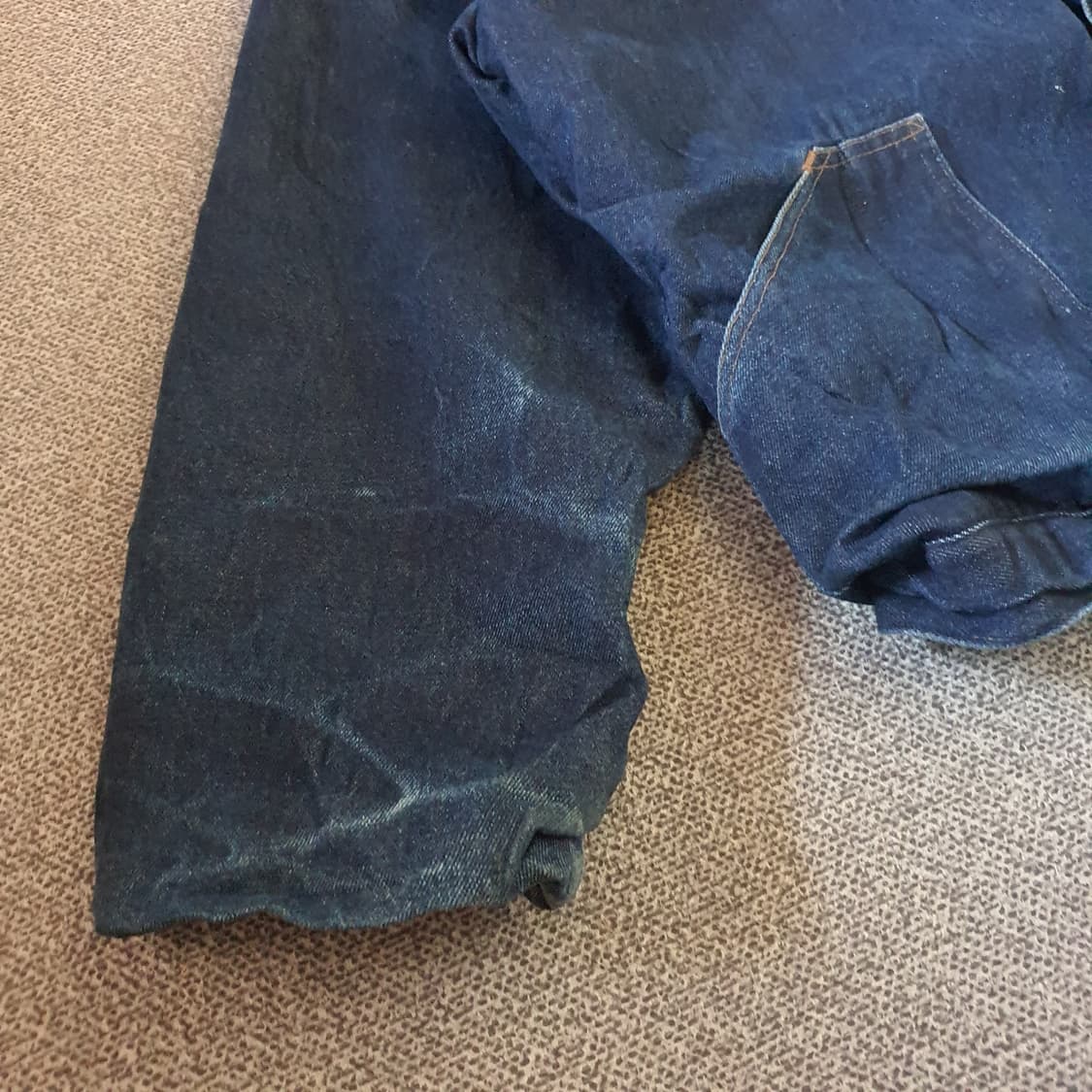 70s 미국 수입 워크 데님 자켓no.17 상품이미지5