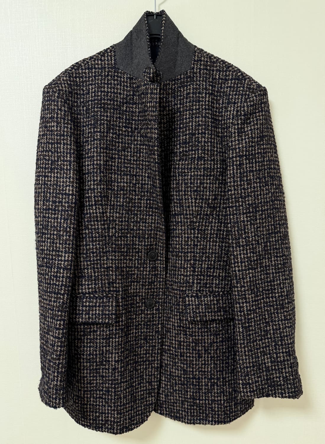 에몽 aimons 체크 재킷 상품이미지2