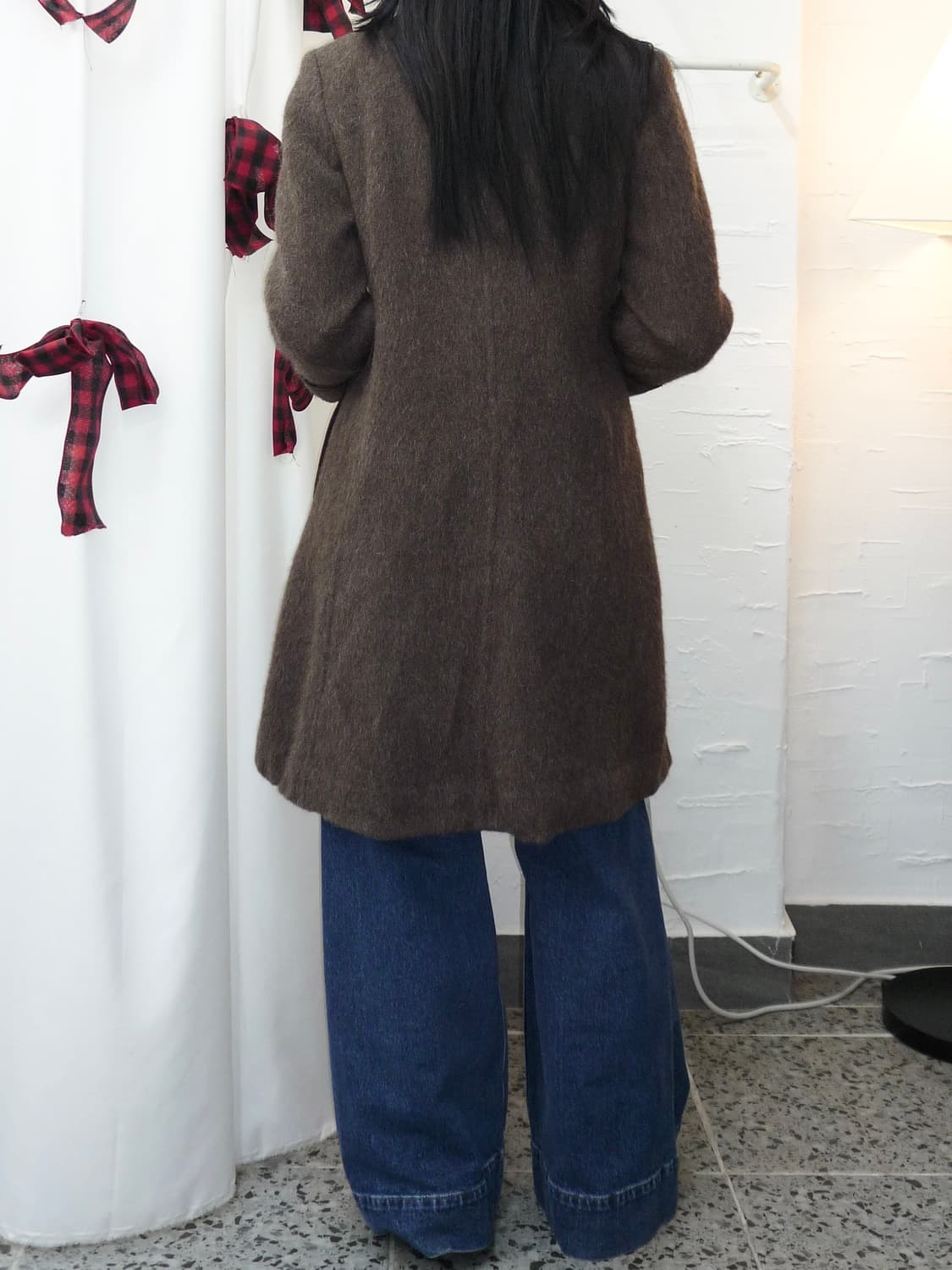 Brown vintage coat 상품이미지6