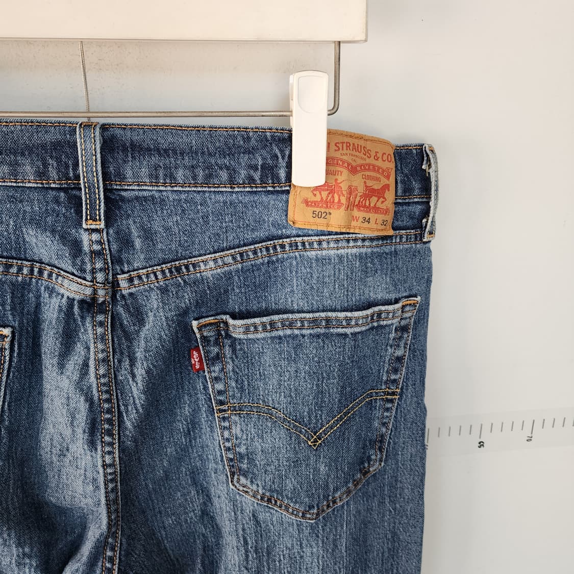 리바이스 청바지 블루 데님팬츠 상품이미지4