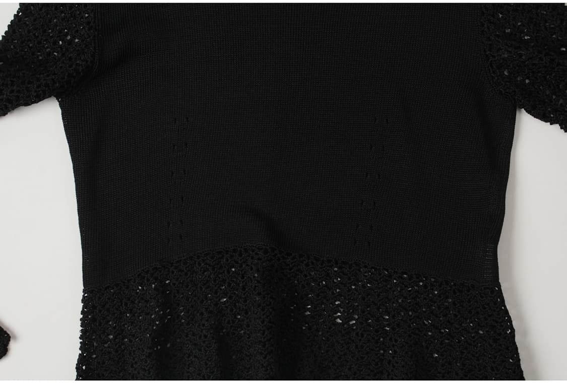 MARIKO KOHGA 레이온 크로쉐 니트 탑 상품이미지3