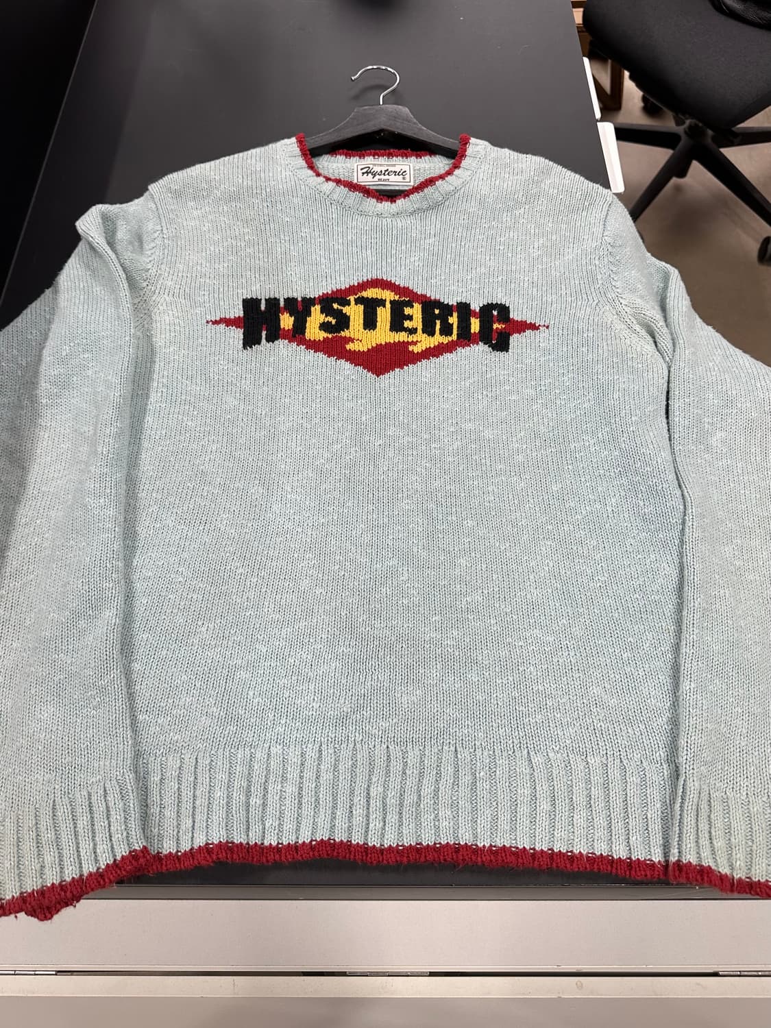 히스테릭글래머 스펠로고 헤비 니트 상품이미지4