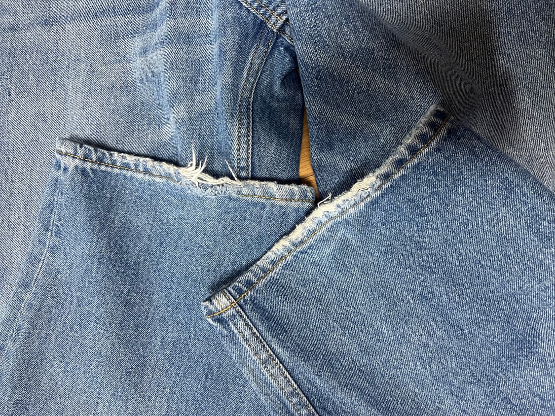 X-girl 워싱 데님 M사이즈 상품이미지3