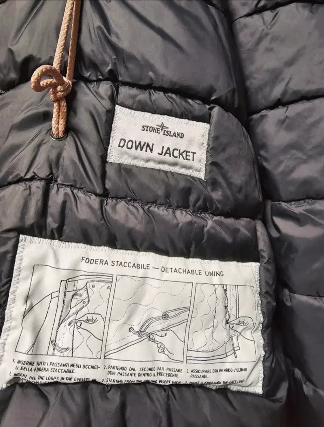 스톤아일랜드 마이크로펠트 립스탑 커버 82/22 에디션 자켓 상품이미지5