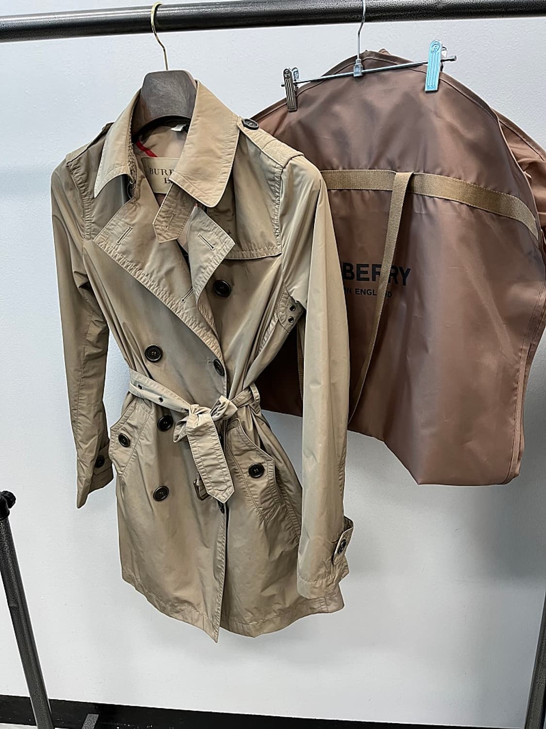 여) 버버리 폴리 봄 트렌치코트  상품이미지1