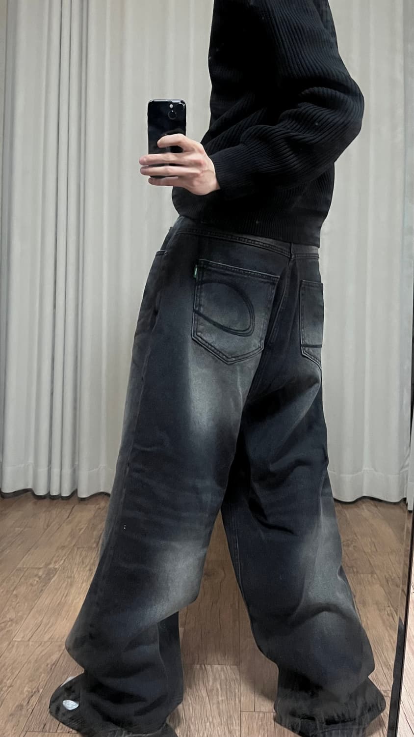 래리클락 빈티지 워시드 데님 L 상품이미지2