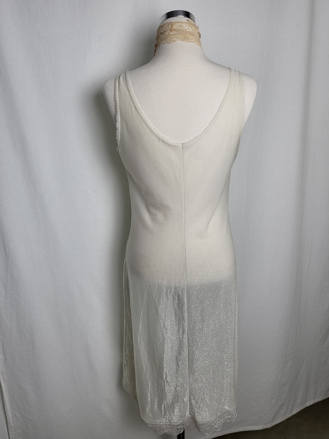 빈티지 소프트 아이보리 슬립 원피스 상품이미지3