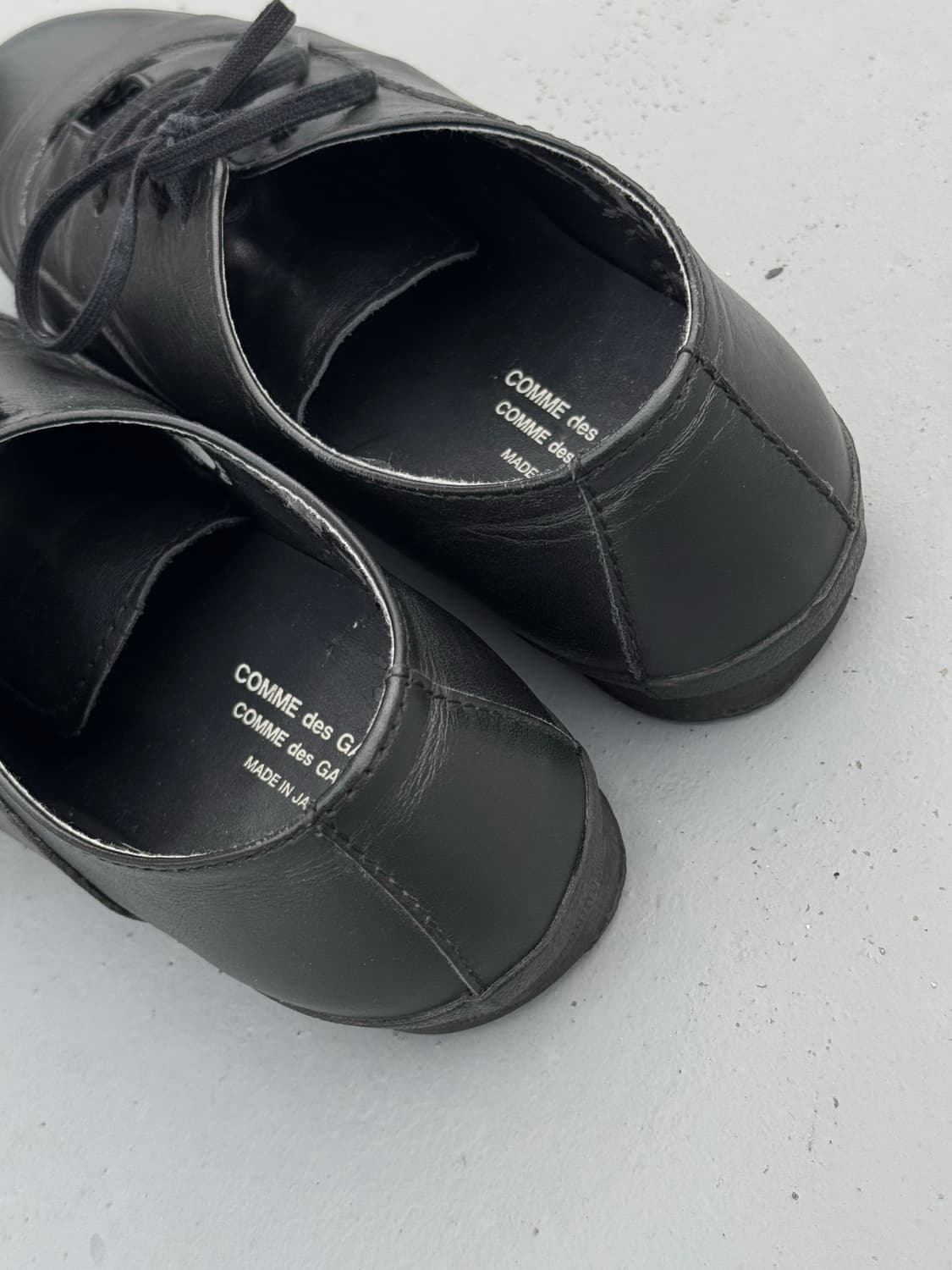 CDGCDG Plain Toe Derby Shoes 상품이미지3