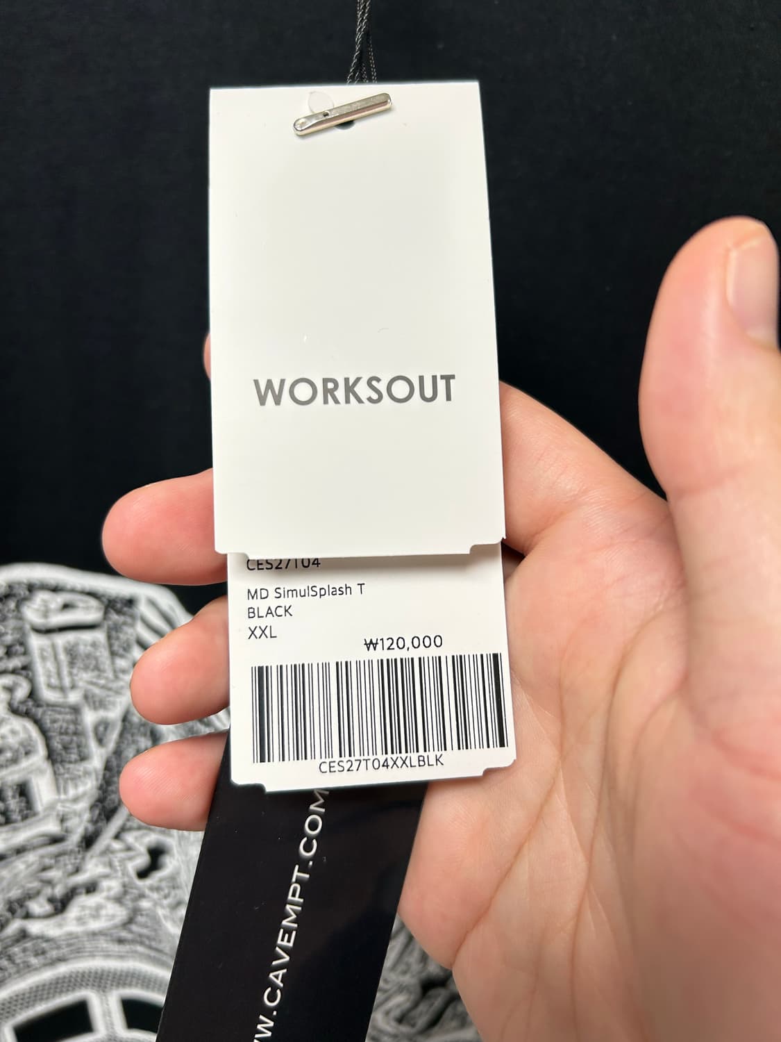 [XXL] 카브엠트 25FW 반팔티셔츠 상품이미지3