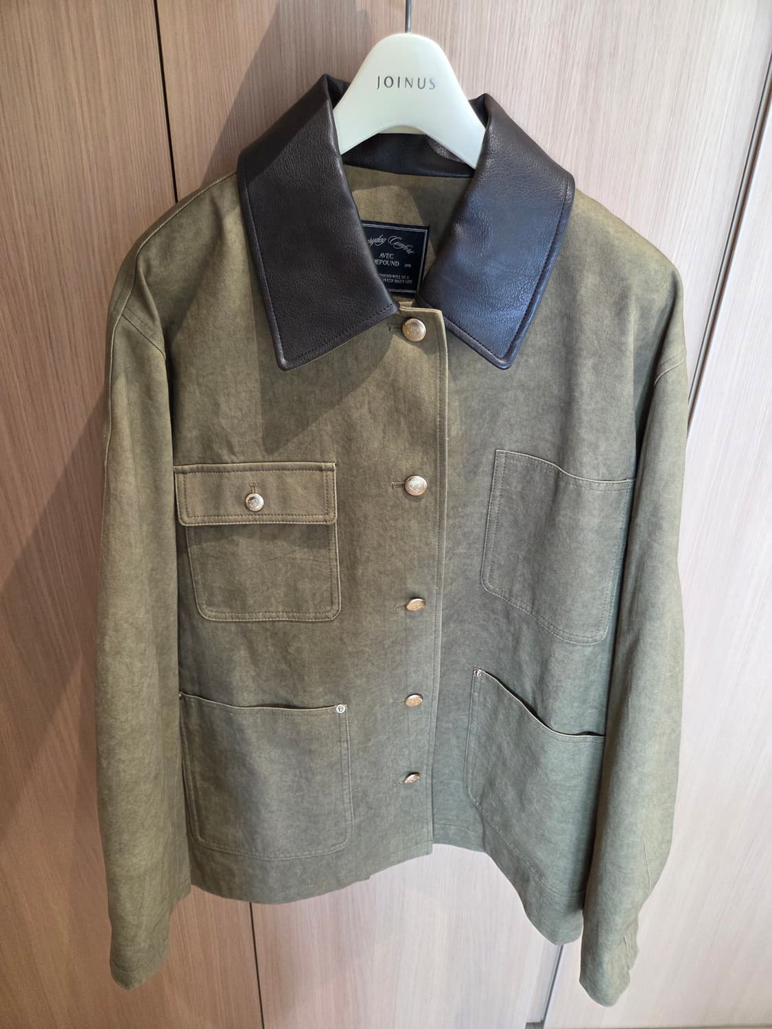 드파운드 골드 버튼 워크자켓 상품이미지4