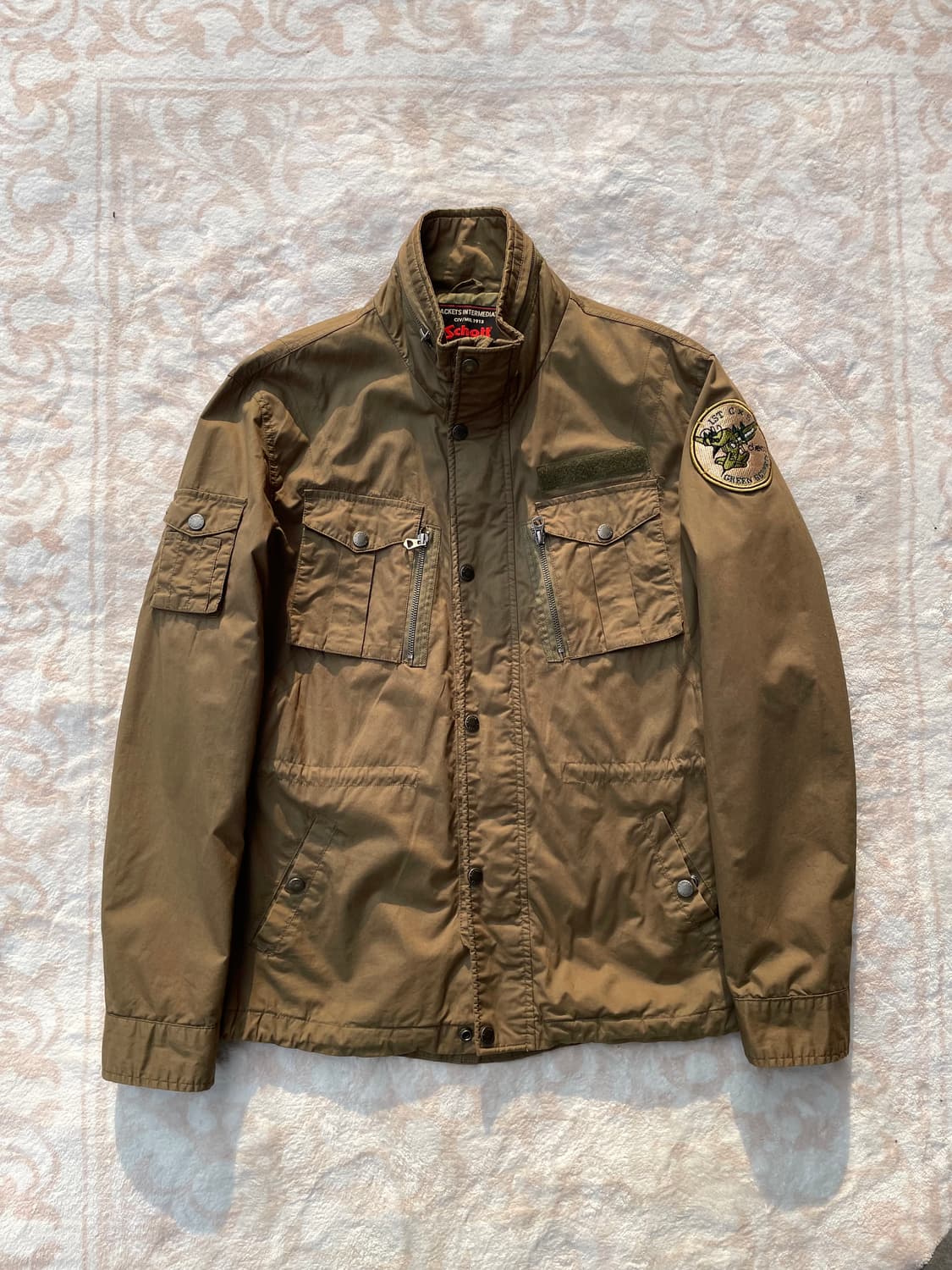 쇼트x쿠엔토 올리브 호넷 필드자켓  상품이미지1