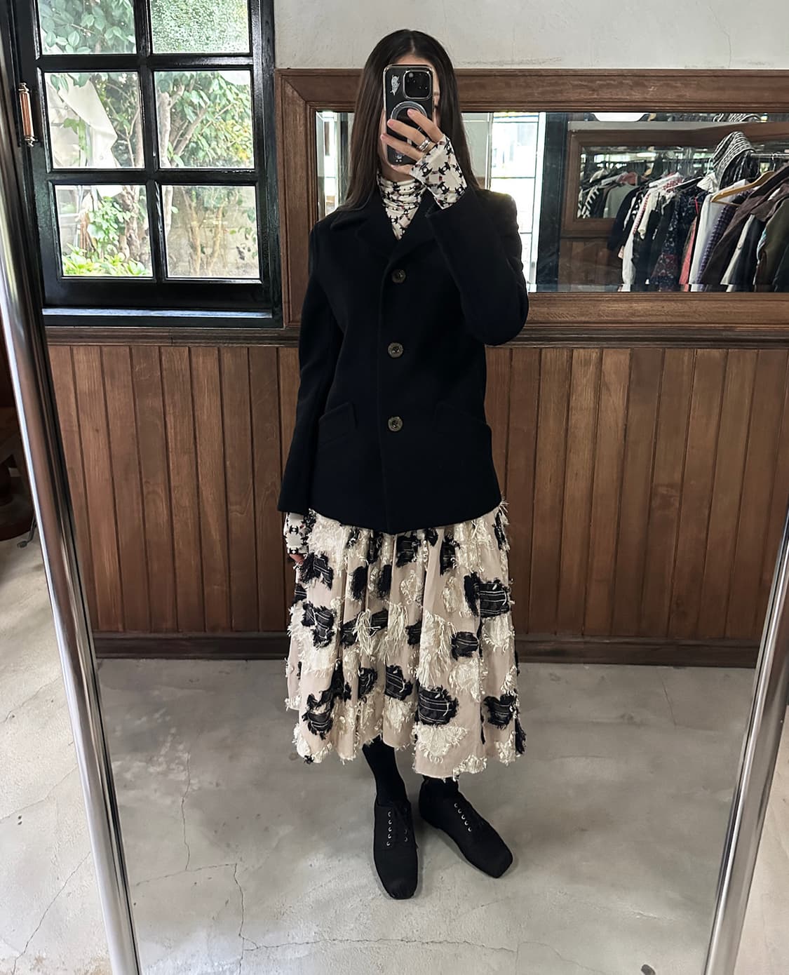 BURBERY blue label wool coat 상품이미지5