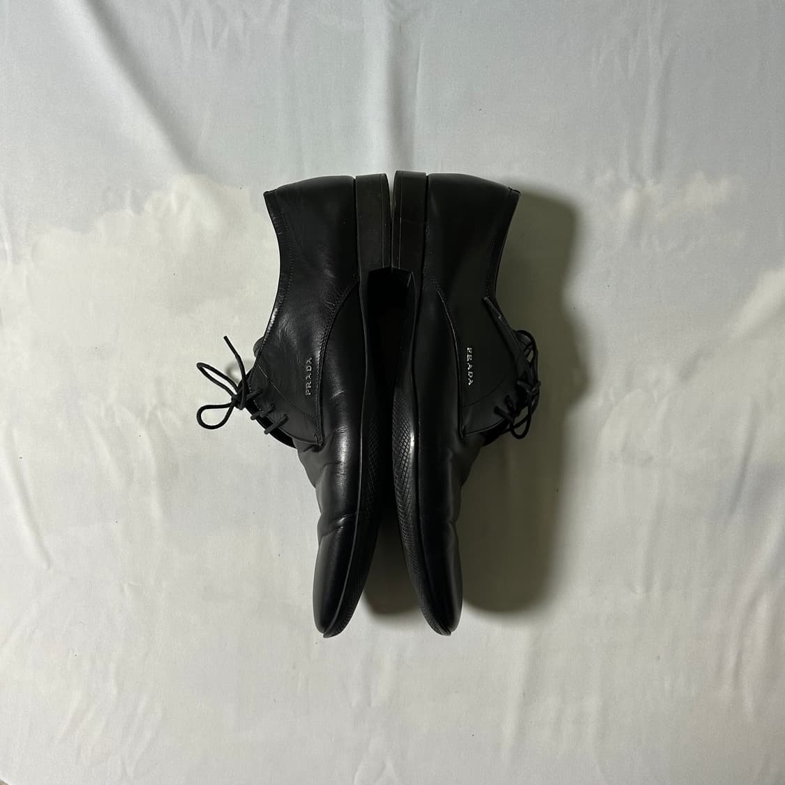 Prada classic dress lace up derby shoes 상품이미지3