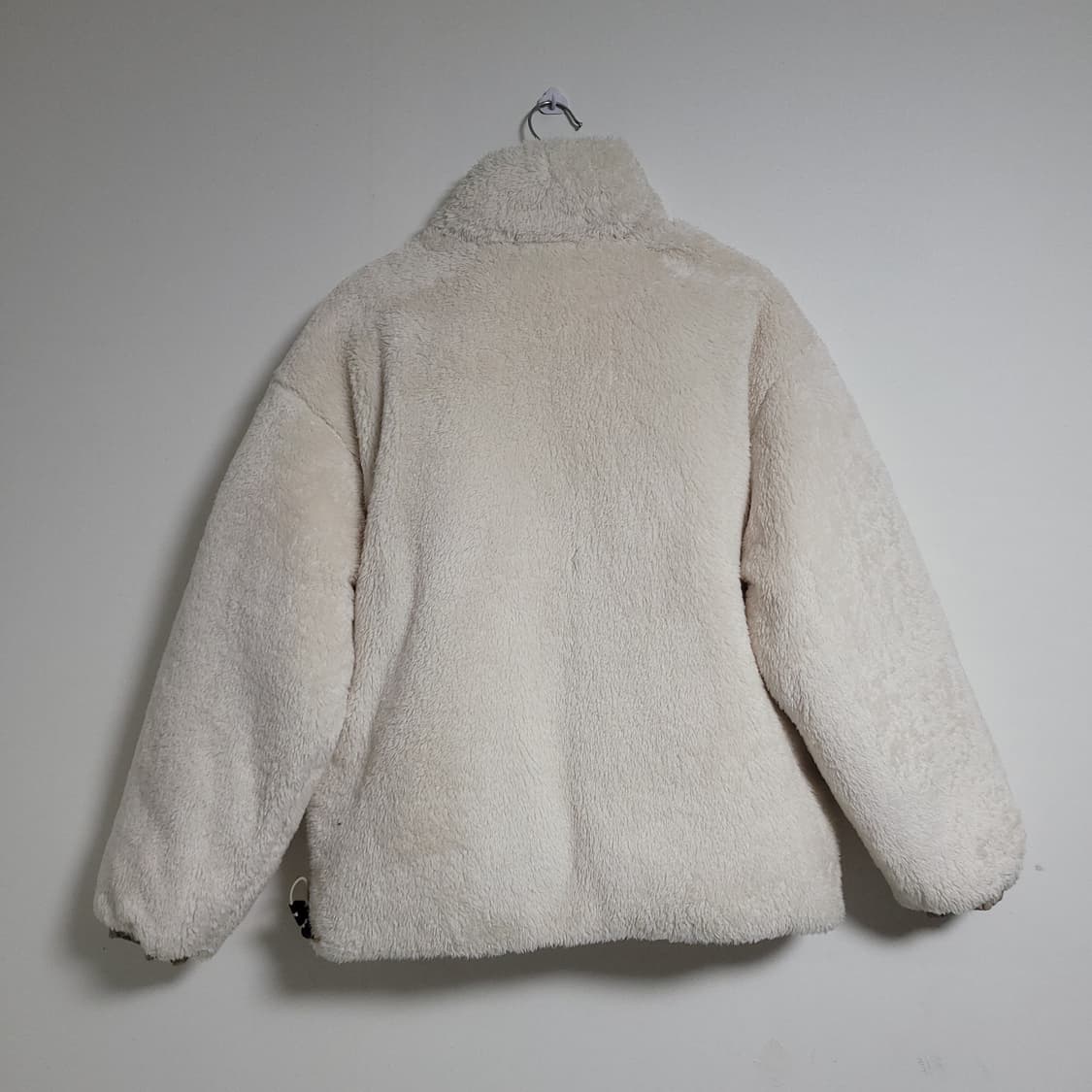 (S) SPAO 스파오 리버시블 아이보리 플리스 양면패딩 상품이미지5