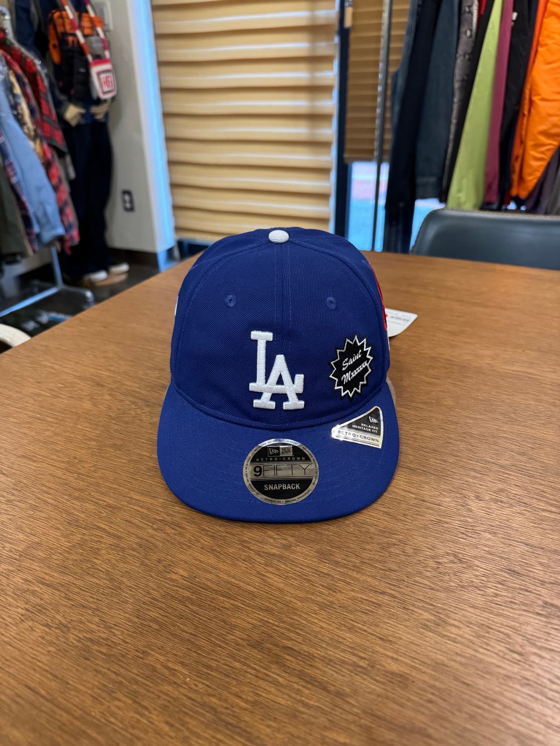 [OS] 뉴에라 MLB x 세인트 마이클 다저스 캡 블루 - 25SS 상품이미지1