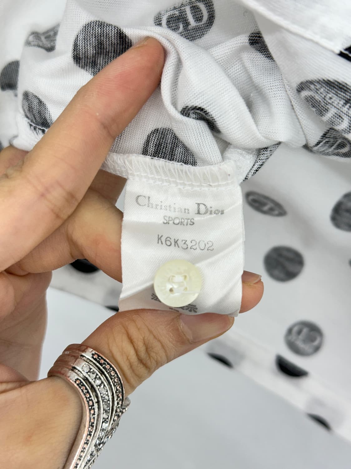 Christian Dior Sports 90s Polka Dot Polo 상품이미지9