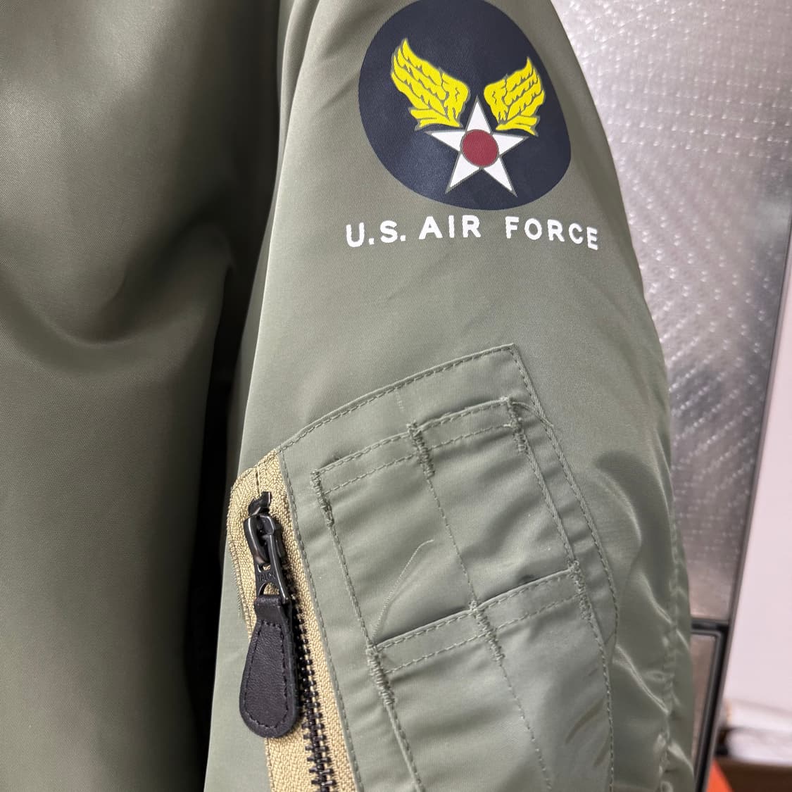 브론슨 MA-1 중국판 XXXL 사이즈 상품이미지3