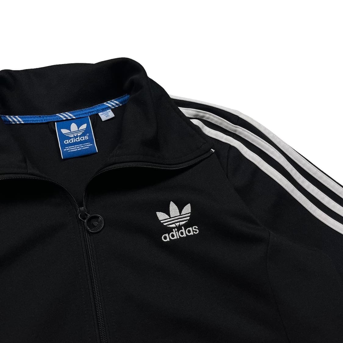 아디다스 블랙컬러 트레포일로고 유로파 트랙자켓 상품이미지2
