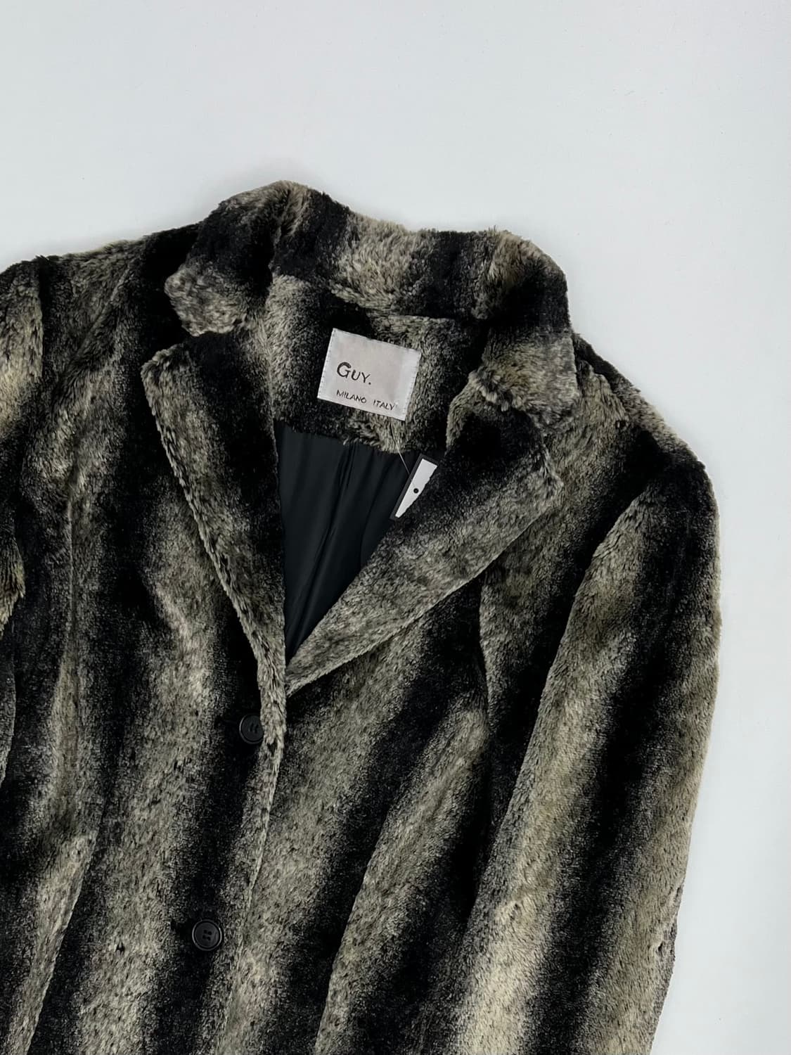 빈티지 실크 퍼 자켓 상품이미지2