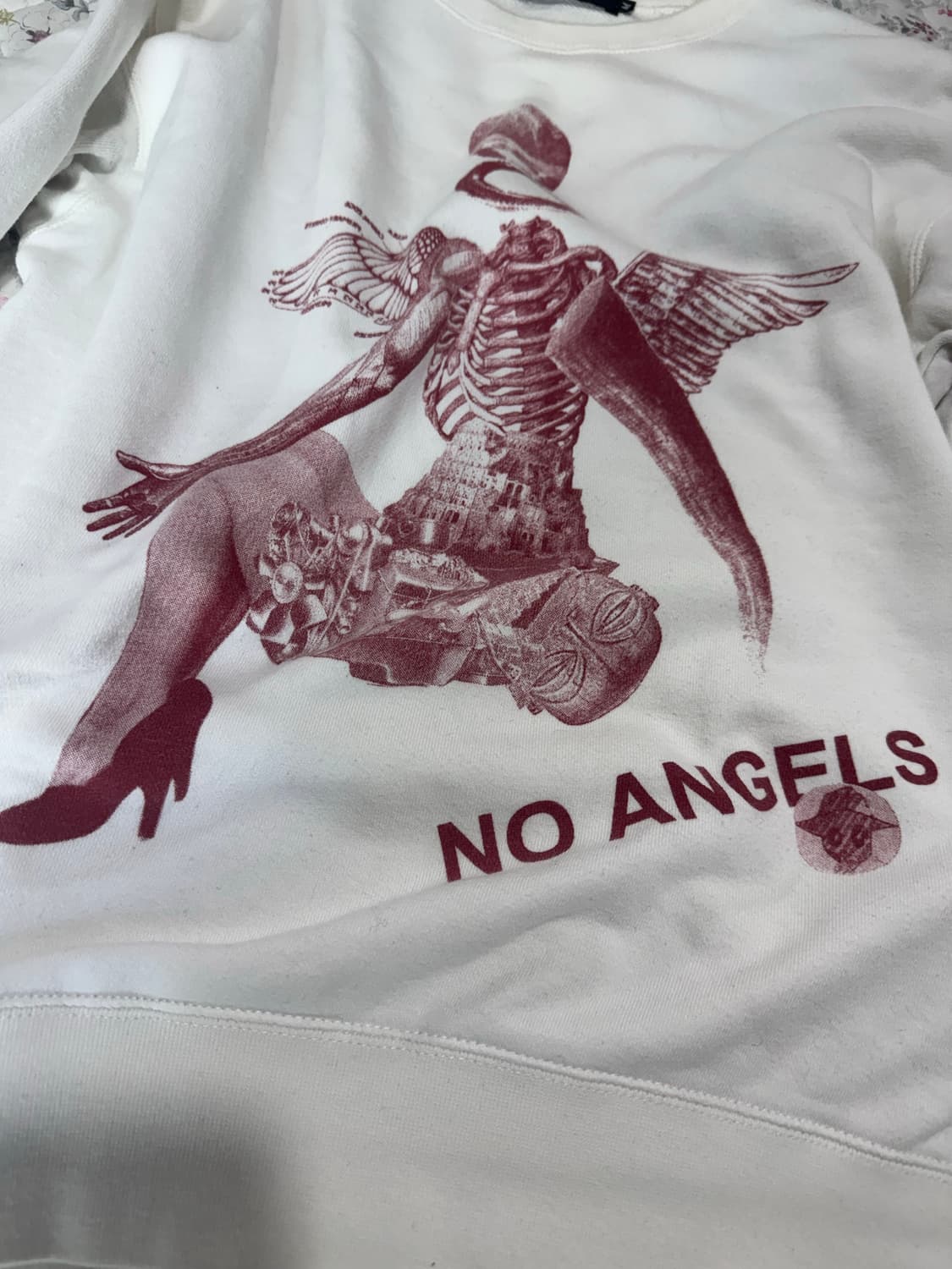 언더커버 05SS no angels 맨투맨 M 상품이미지2