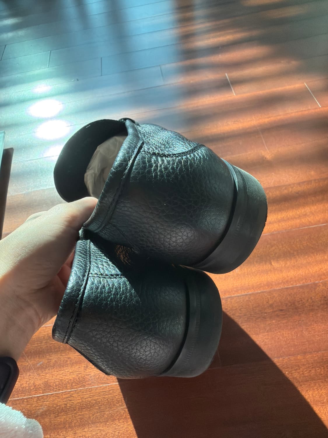 (정품) 페레가모 남성 블랙 구두 상품이미지3