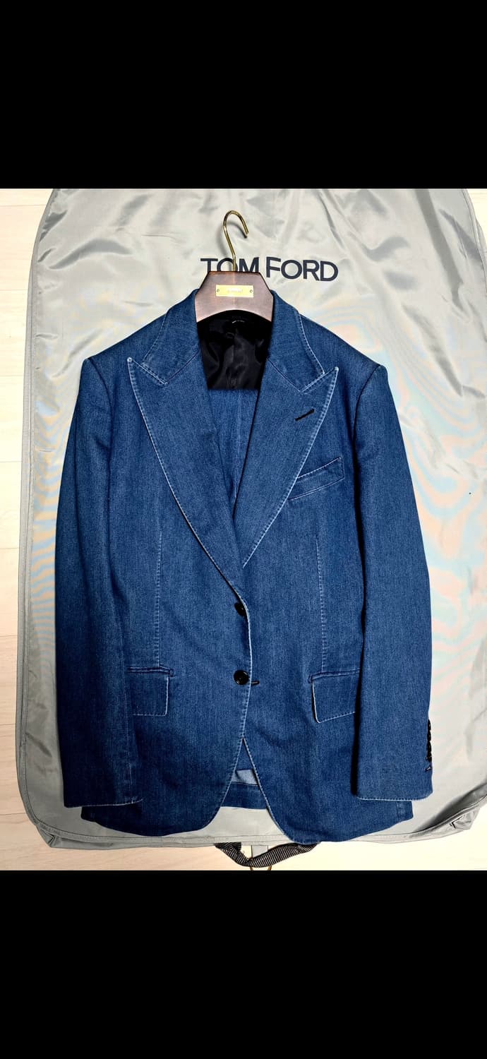 (명작,강추👍)톰포드 김우빈 아티쿠스 데님 수트 상품이미지2