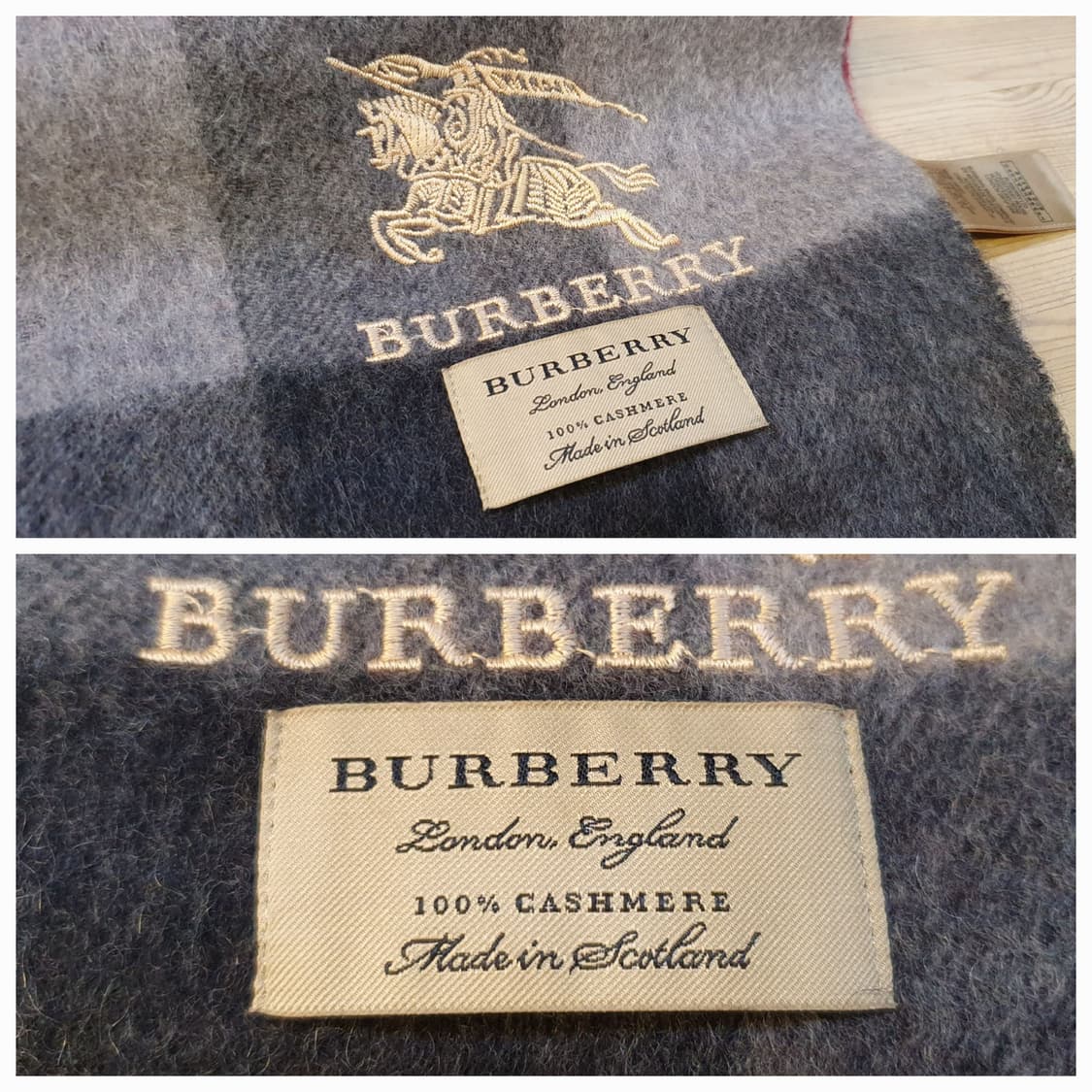 버버리 캐시미어 머플러 상품이미지5