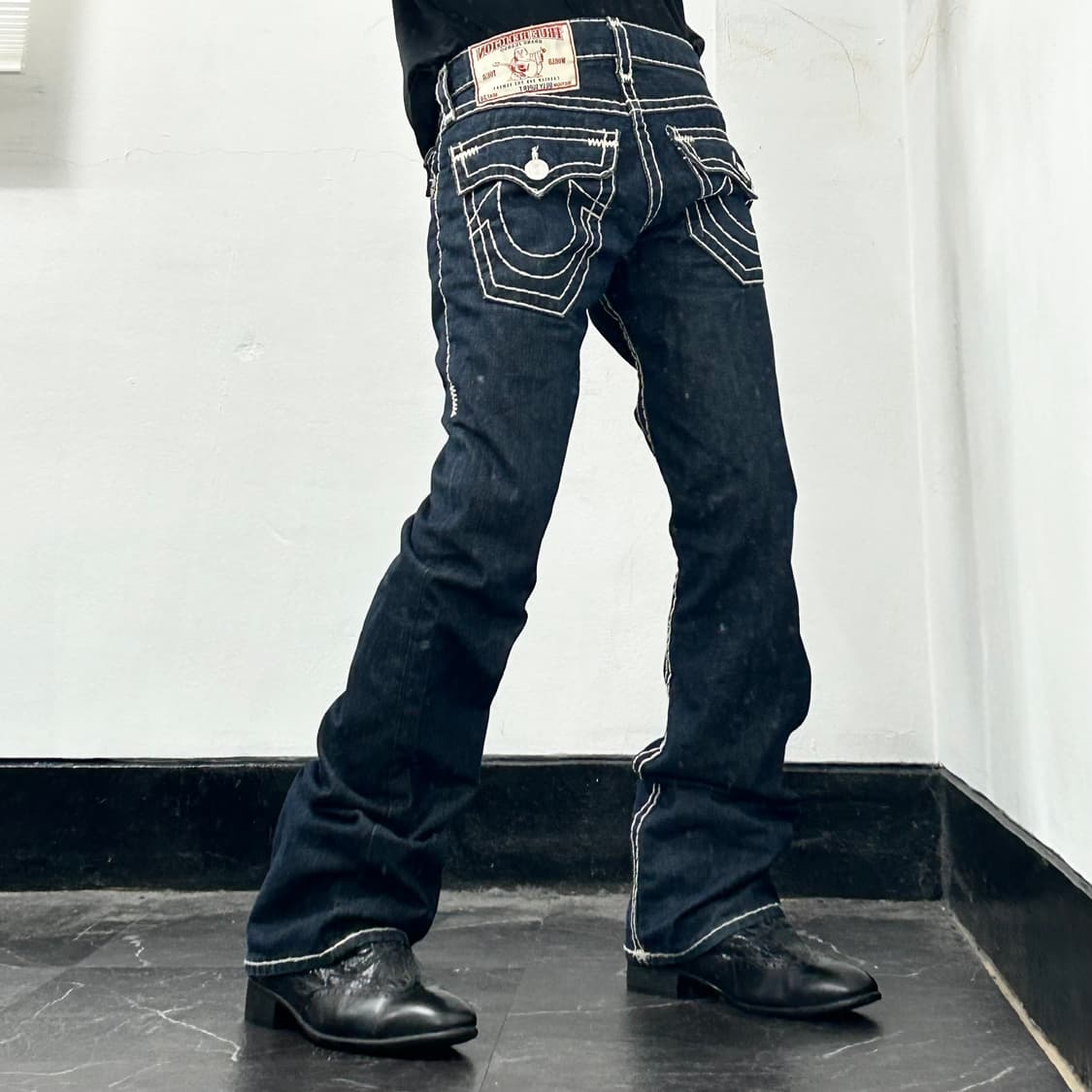 트루릴리전 월드투어 부츠컷 데님 팬츠 상품이미지4