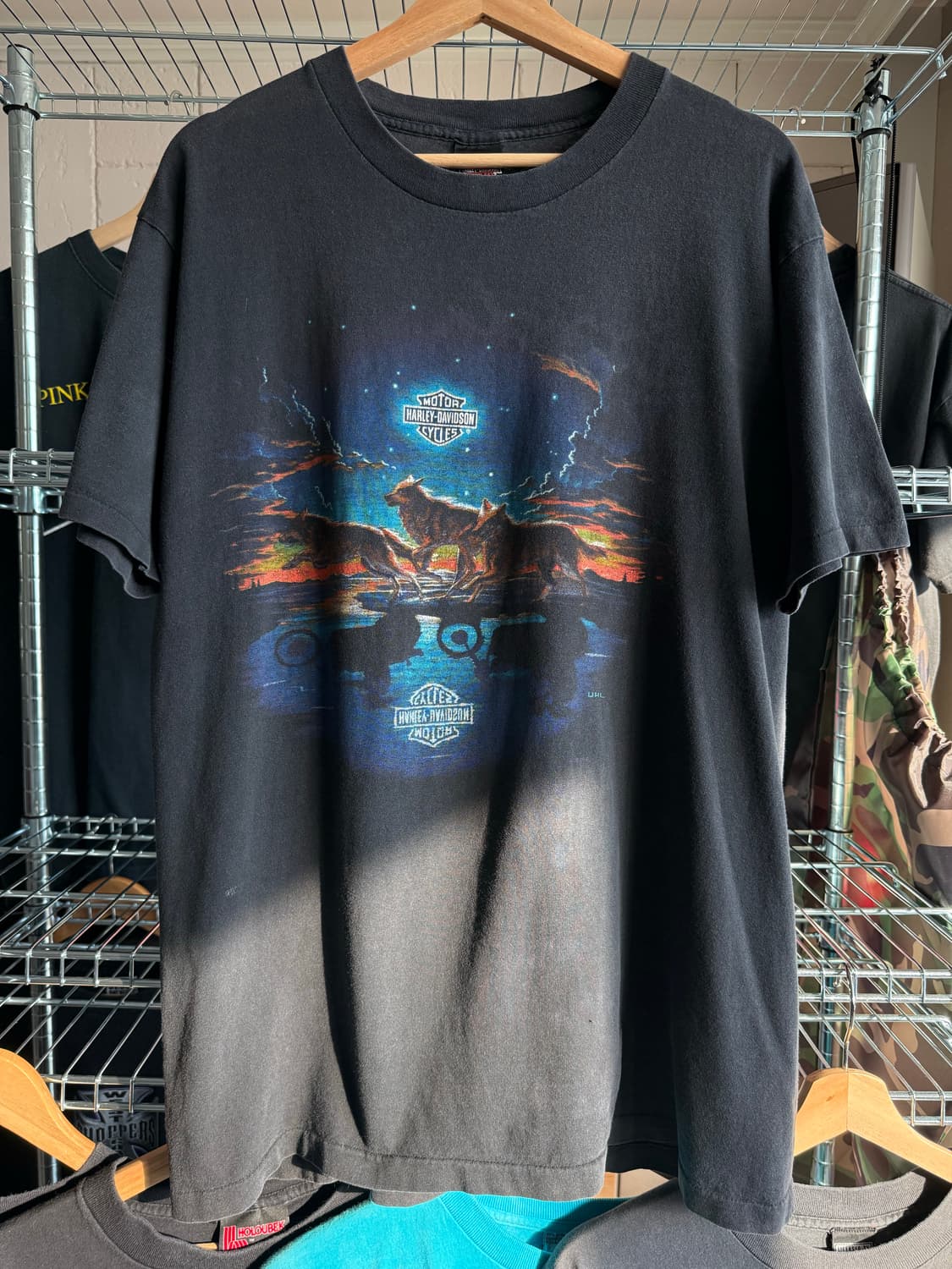 1996 Made in USA 할리 데이비슨 티셔츠 상품이미지1