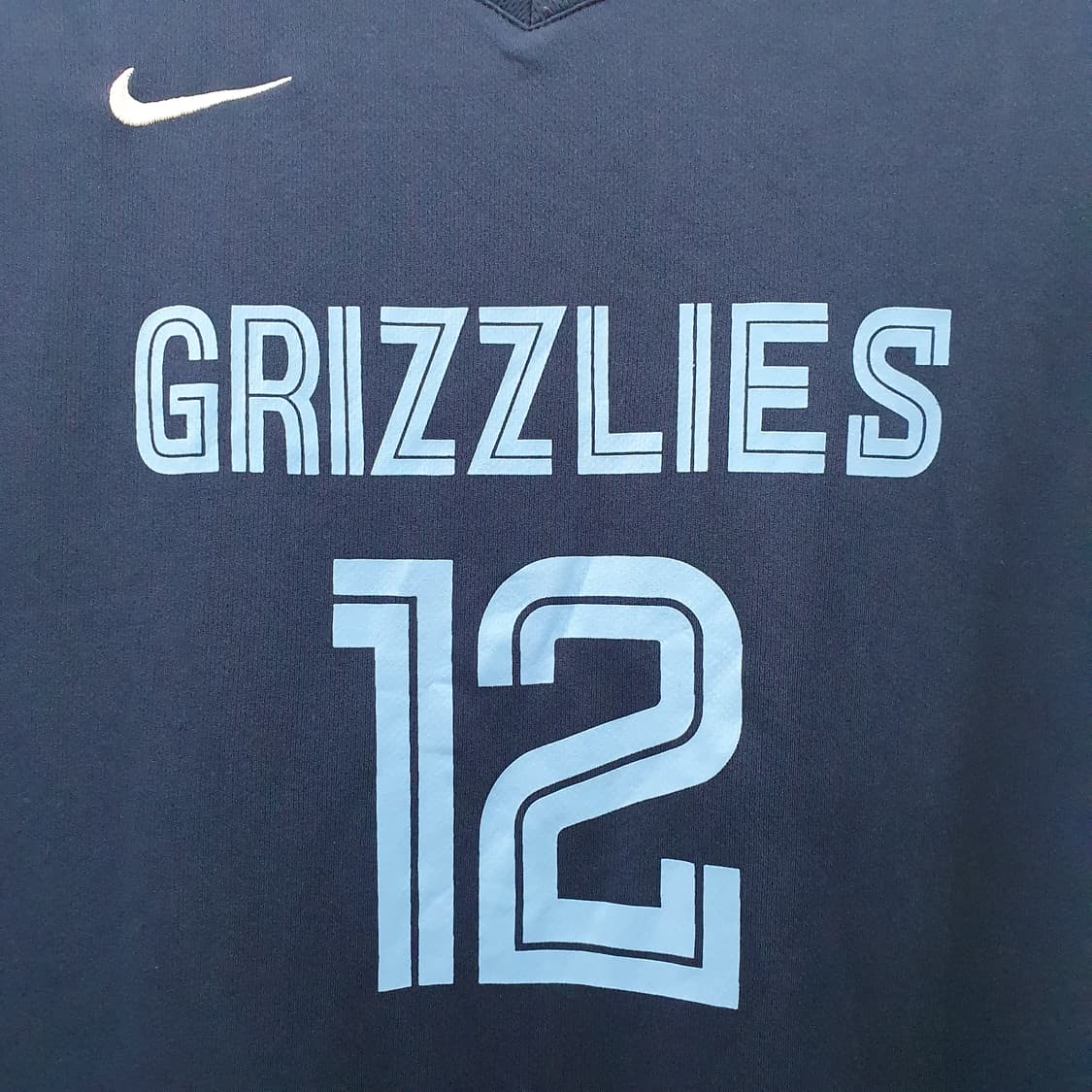 3XL 나이키 남성 멤피스 그리즐리스 NBA 스윙맨 농구 기능성 나시 상품이미지3