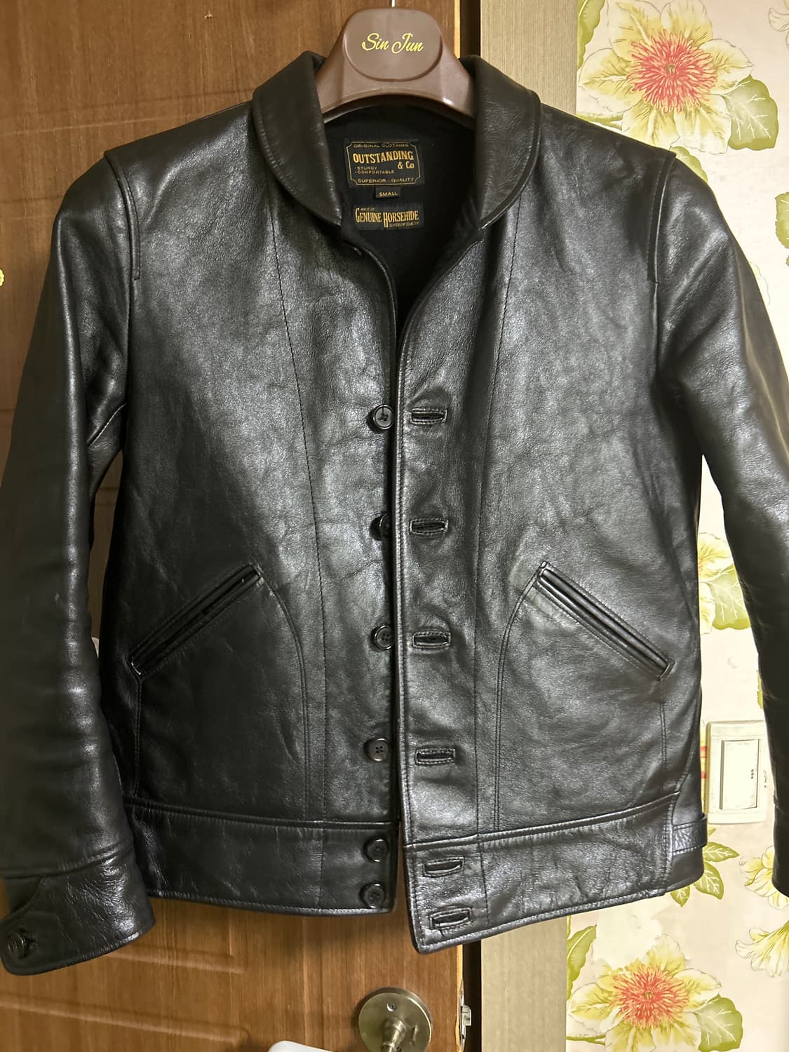 아웃 스탠딩 신키 말가죽 코삭자켓 상품이미지1