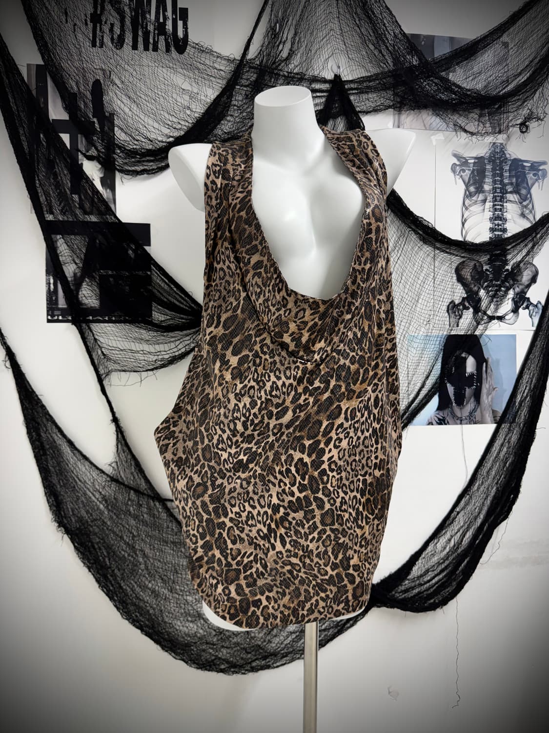 Snake pattern sleeveless 상품이미지6