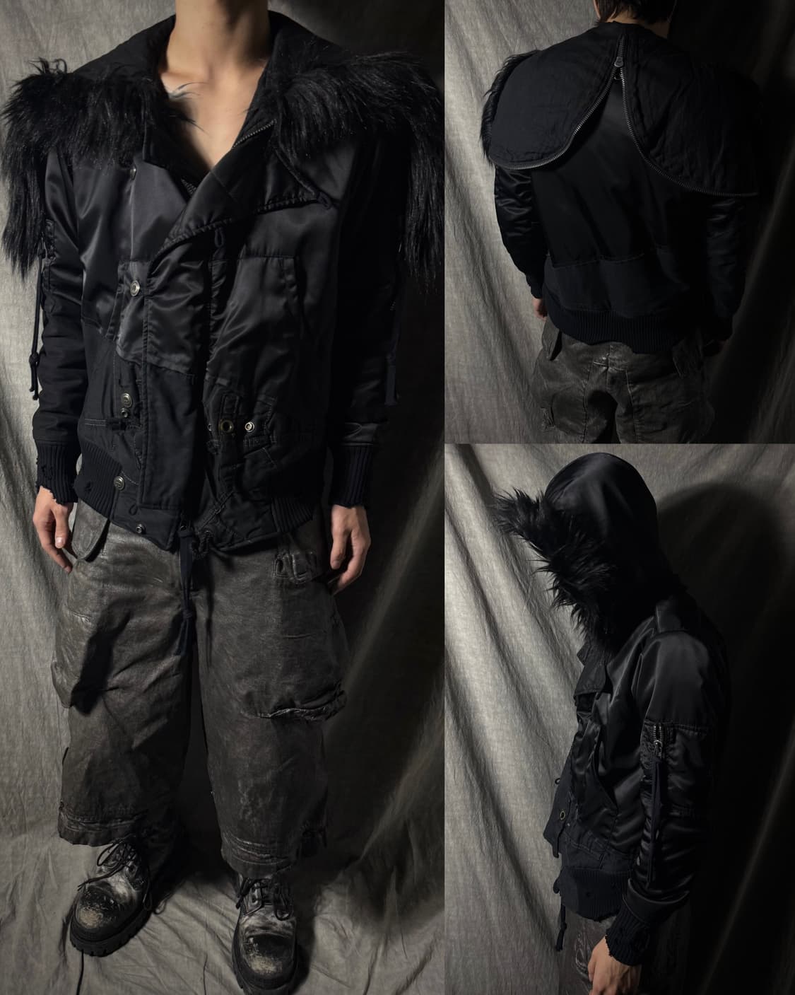 Greg Lauren Destroyed N-2B Flight Jacket 상품이미지1