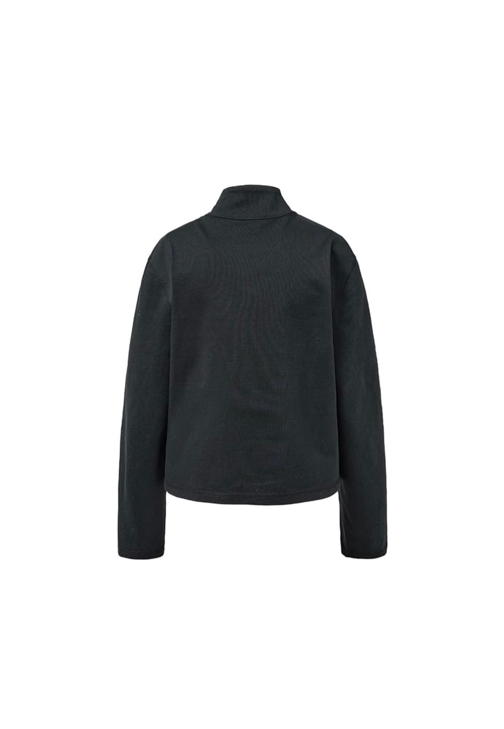 AMOMENTO slim fit pocket jumper black 상품이미지2