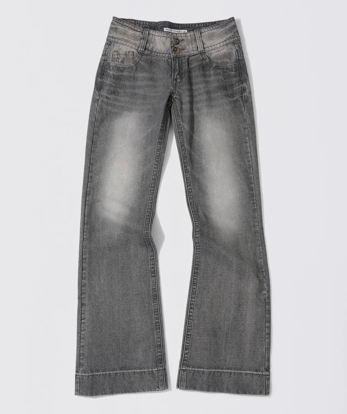 Union Jack Engineered Denim Washed Gray 상품이미지3