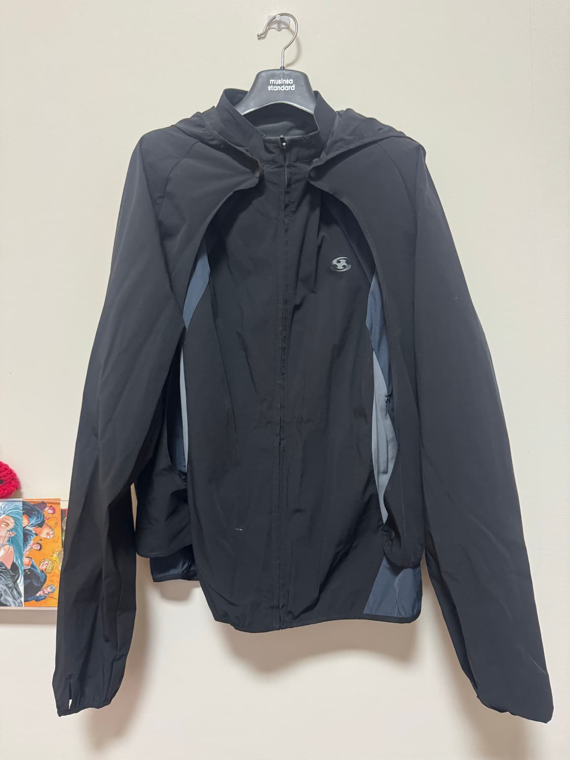 산산기어 컨버젼 자켓 블랙 23ss 1size 상품이미지2