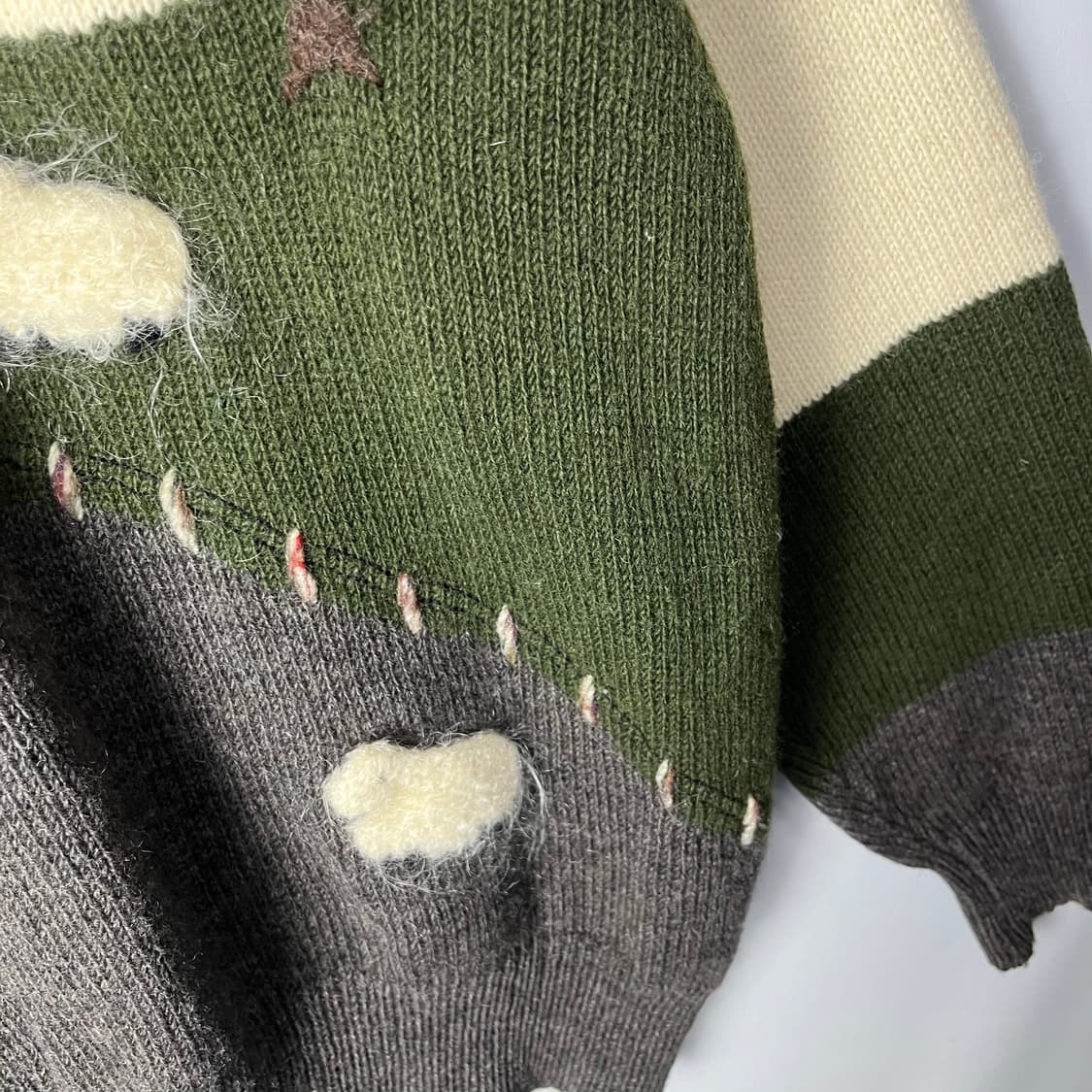 [American Vintage] 메이드 뉴질랜드 양 목장 울 니트 상품이미지3